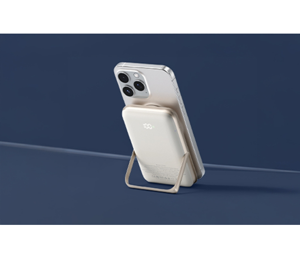 Vention Bezprzewodowy magnetyczny powerbank 20W PD 10000 mAh biały - 1543374 - zdjęcie 4
